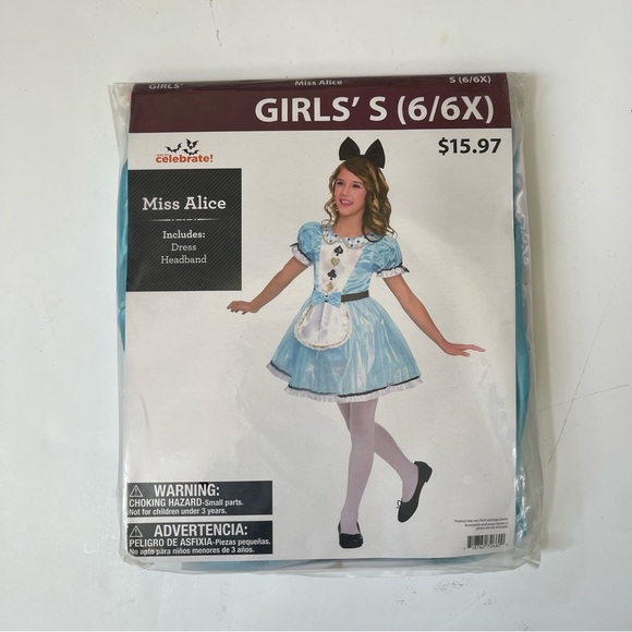 Miss Alice Girls Halloween costumes - Picture 3 of 5